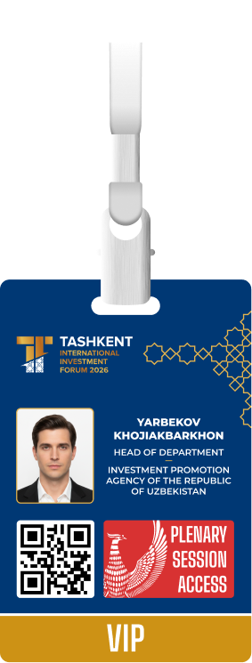 Example badge with Plenary Session Access